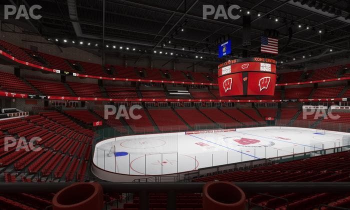 Kohl Center - Section 125 Wc Seat View