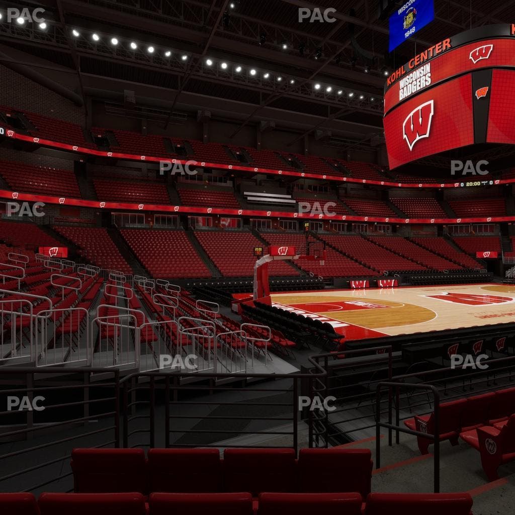 Kohl Center - Section 125 Seat View