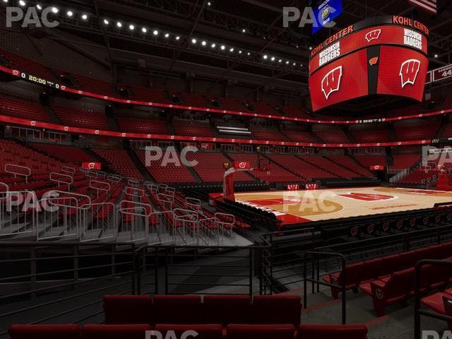 Kohl Center - Section 125 Seat View