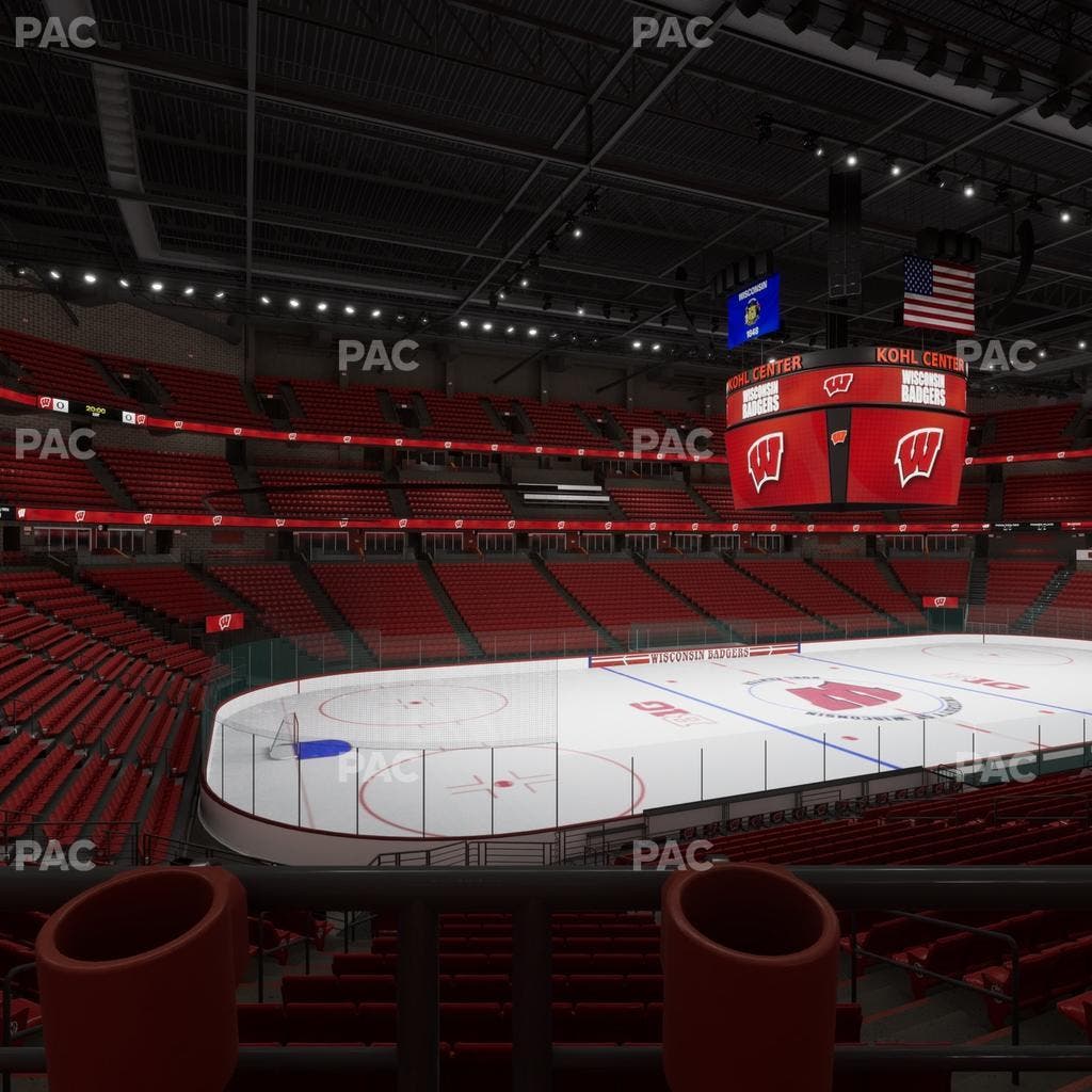 Kohl Center - Section 125 Seat View
