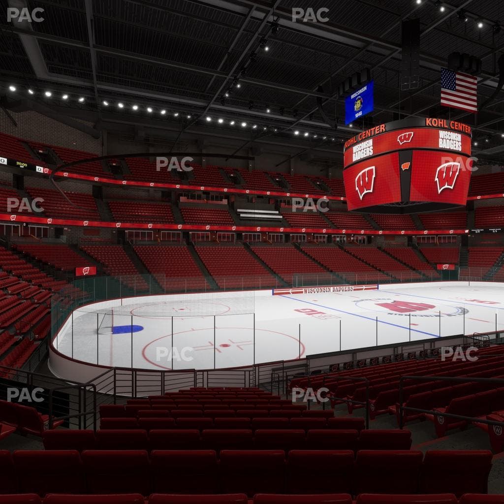 Kohl Center - Section 125 Seat View
