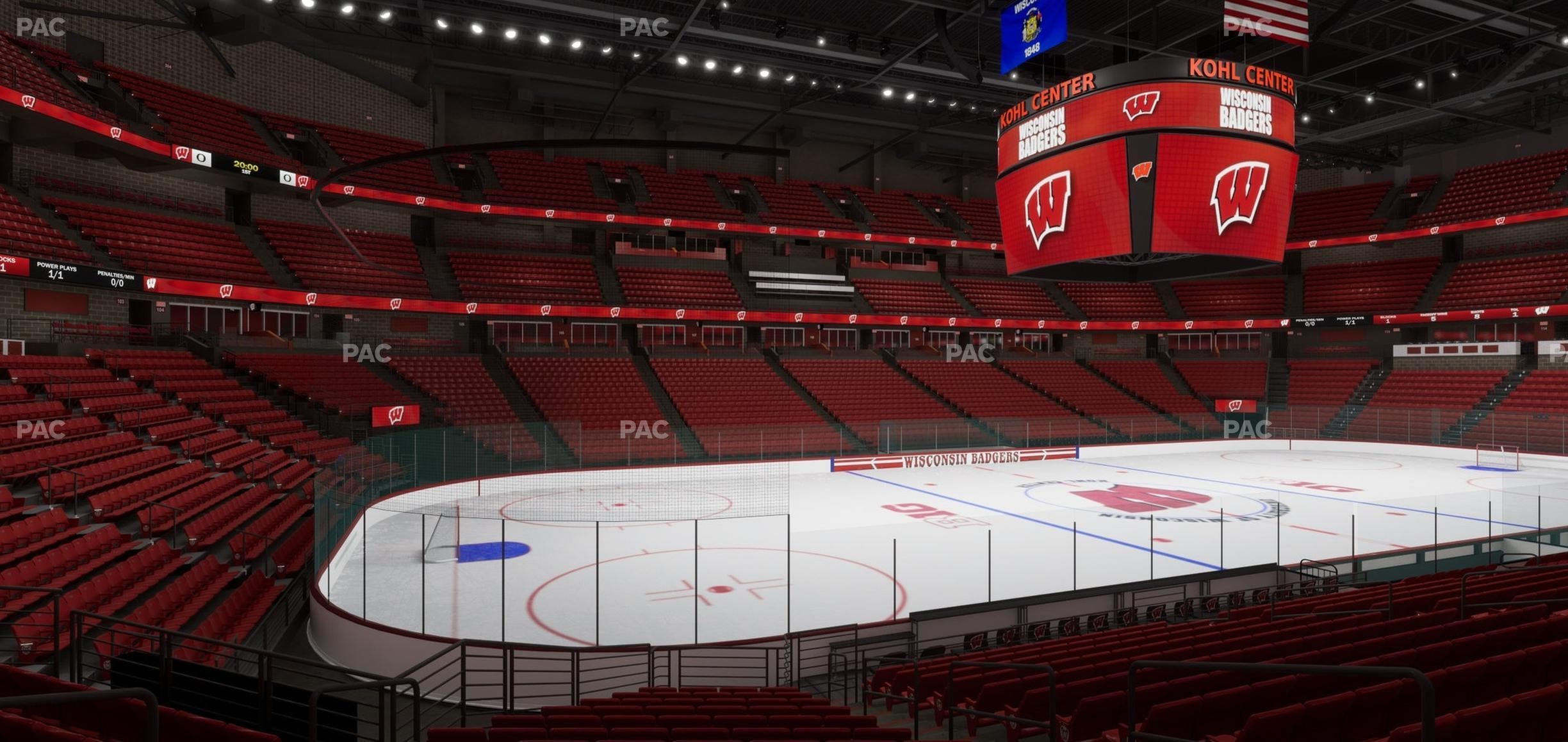 Kohl Center - Section 125 Seat View