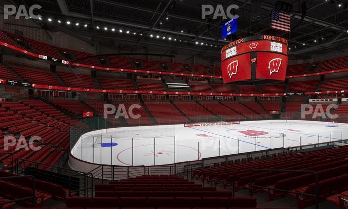 Kohl Center - Section 125 Seat View