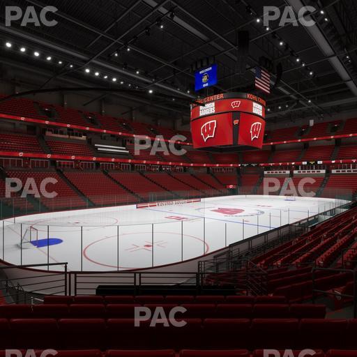 Kohl Center - Section 126 Seat View