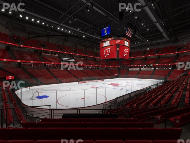 Kohl Center - Section 126 Seat View