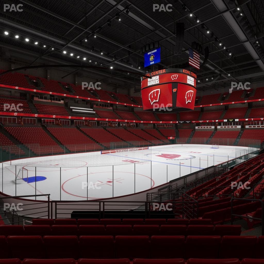 Kohl Center - Section 126 Seat View