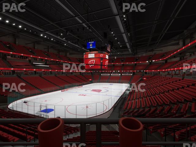 Kohl Center - Section 127 Wc Seat View
