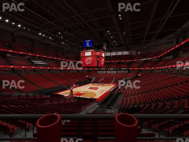 Kohl Center - Section 127 Wc Seat View