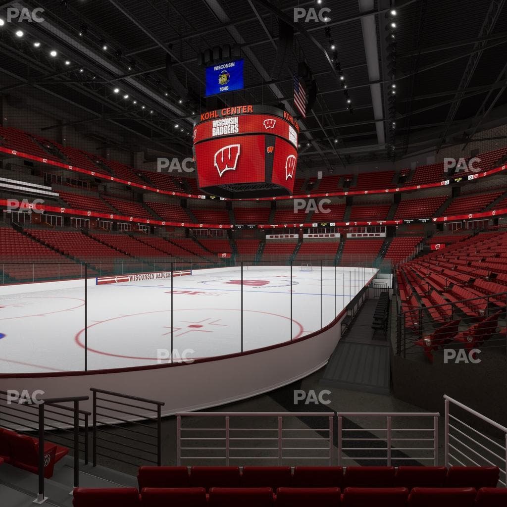 Kohl Center - Section 127 Seat View