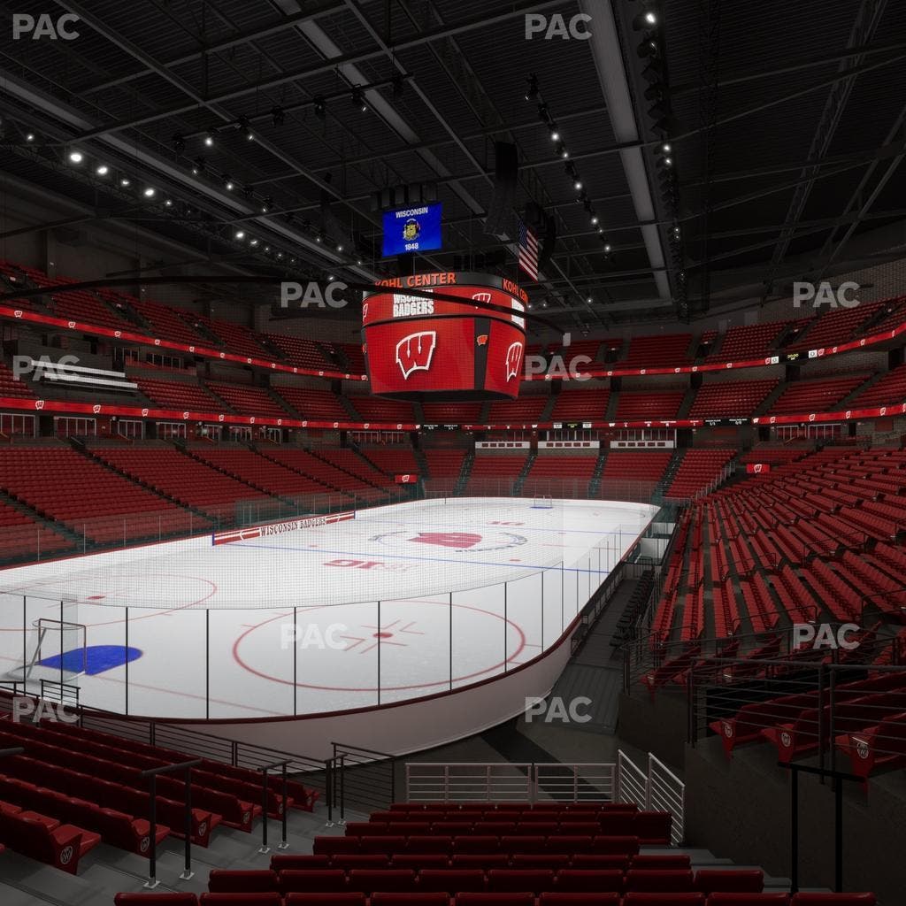 Kohl Center - Section 127 Seat View