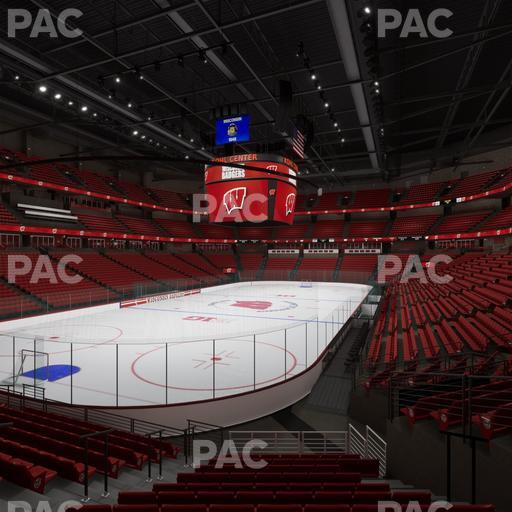 Kohl Center - Section 127 Seat View