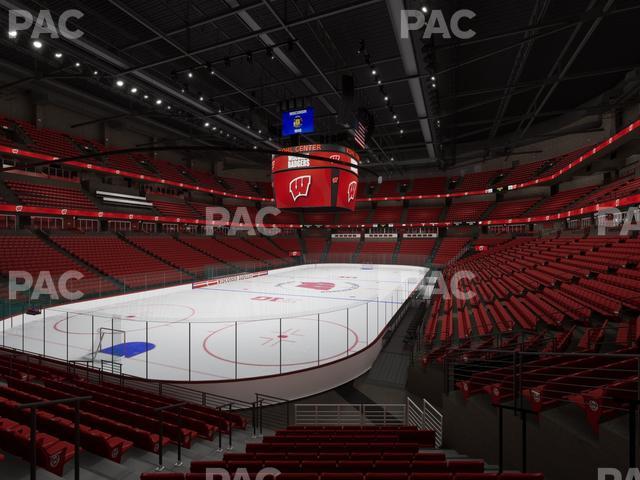 Kohl Center - Section 127 Seat View