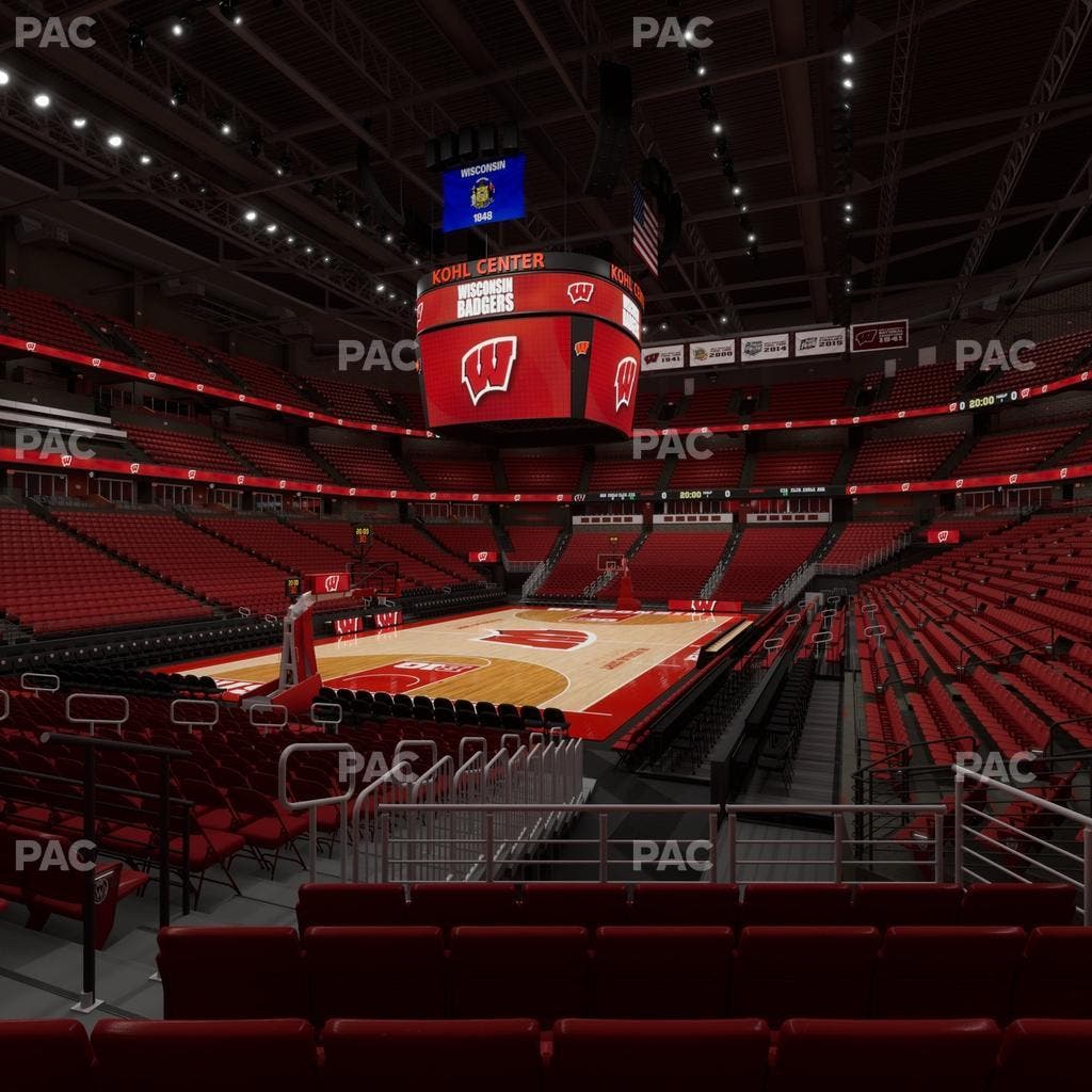 Kohl Center - Section 127 Seat View