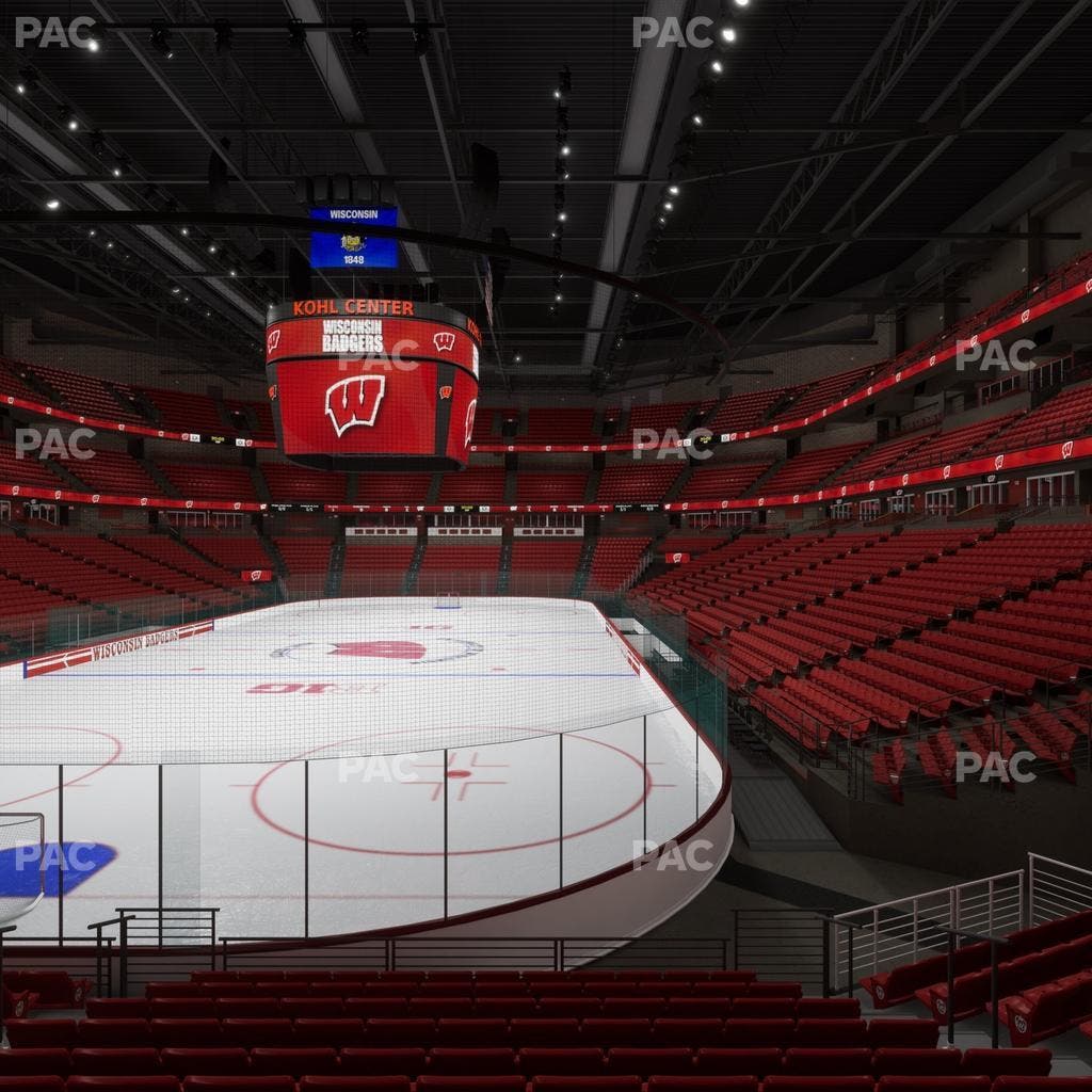 Kohl Center - Section 128 Seat View