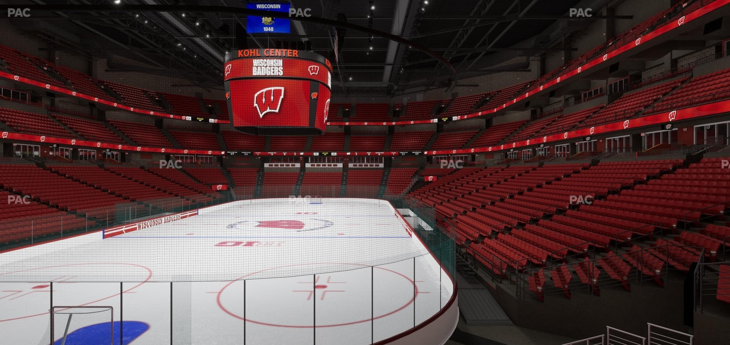 Kohl Center - Section 128 Seat View