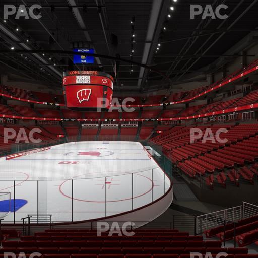 Kohl Center - Section 128 Seat View