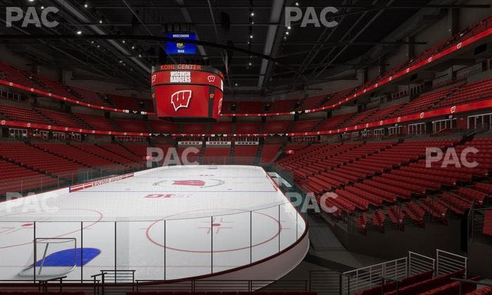 Kohl Center - Section 128 Seat View