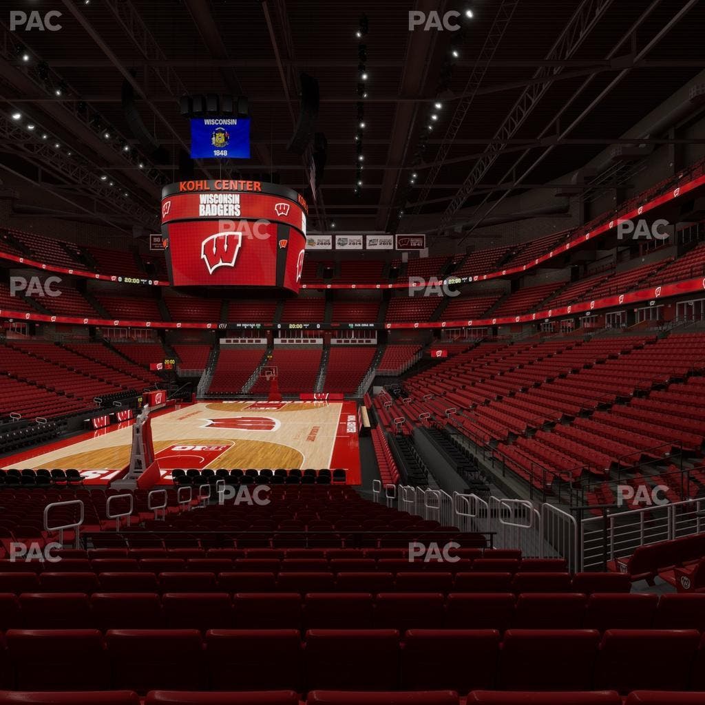 Kohl Center - Section 128 Seat View
