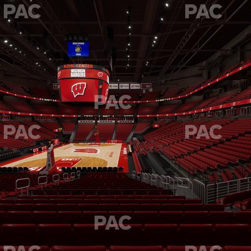 Kohl Center - Section 128 Seat View