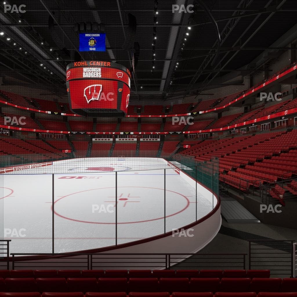 Kohl Center - Section 128 Seat View