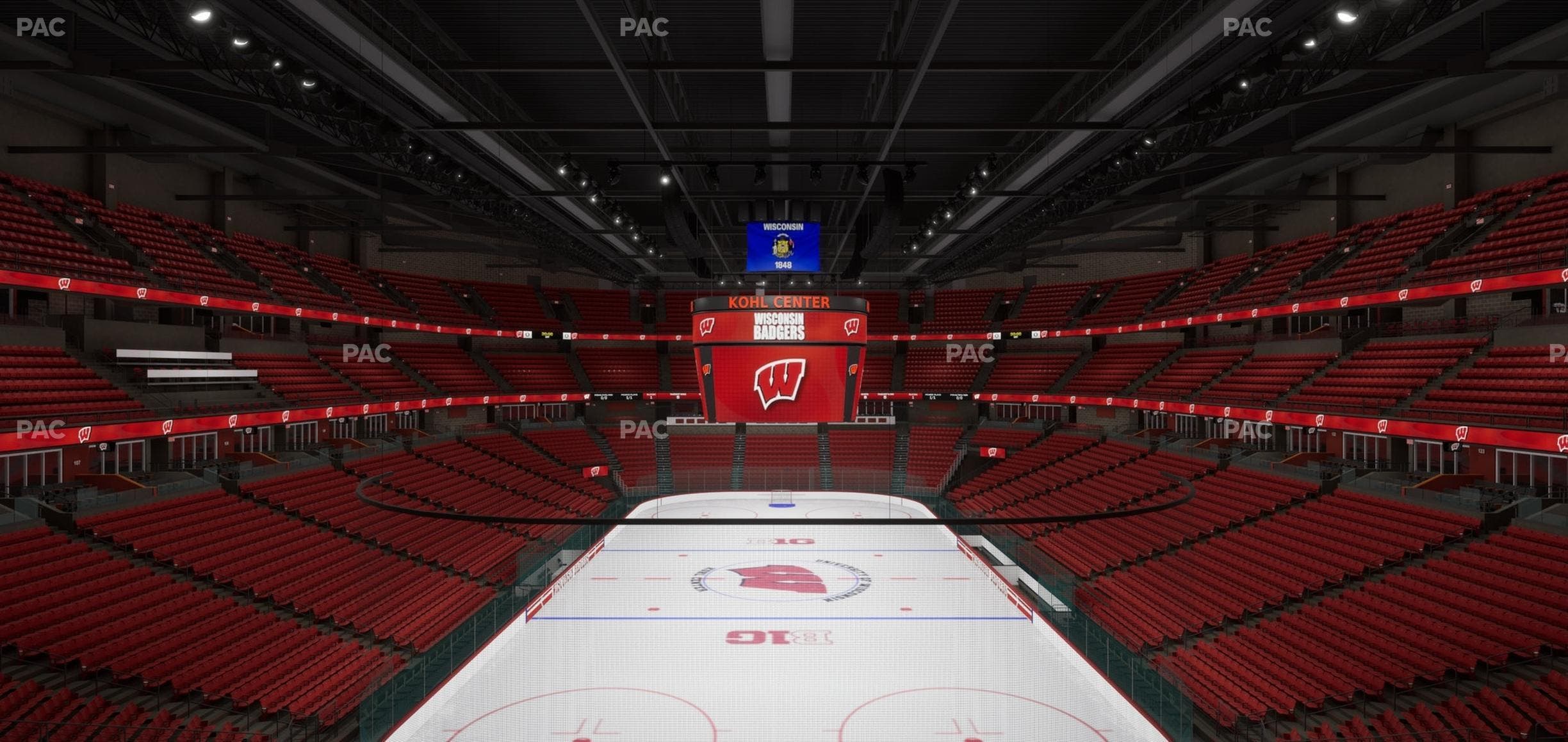 Kohl Center - Section 201 Seat View