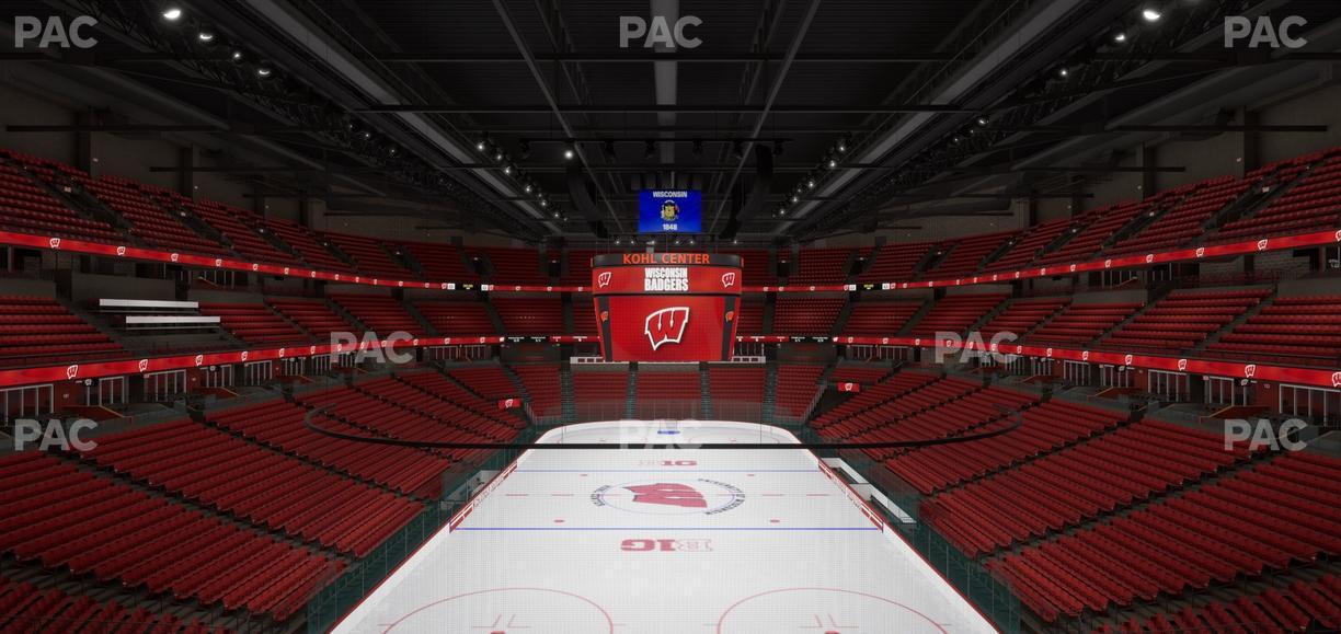 Kohl Center - Section 201 Seat View