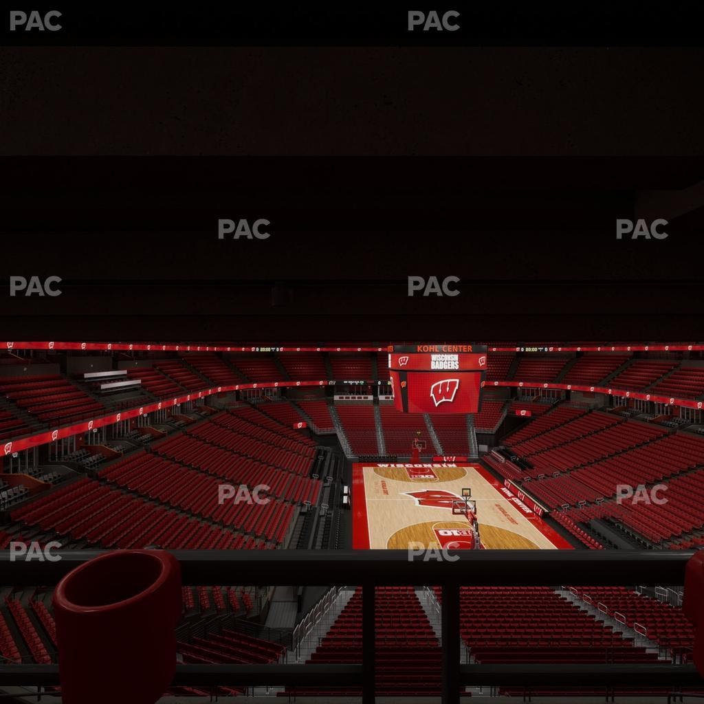 Kohl Center - Section 202 Wc Seat View