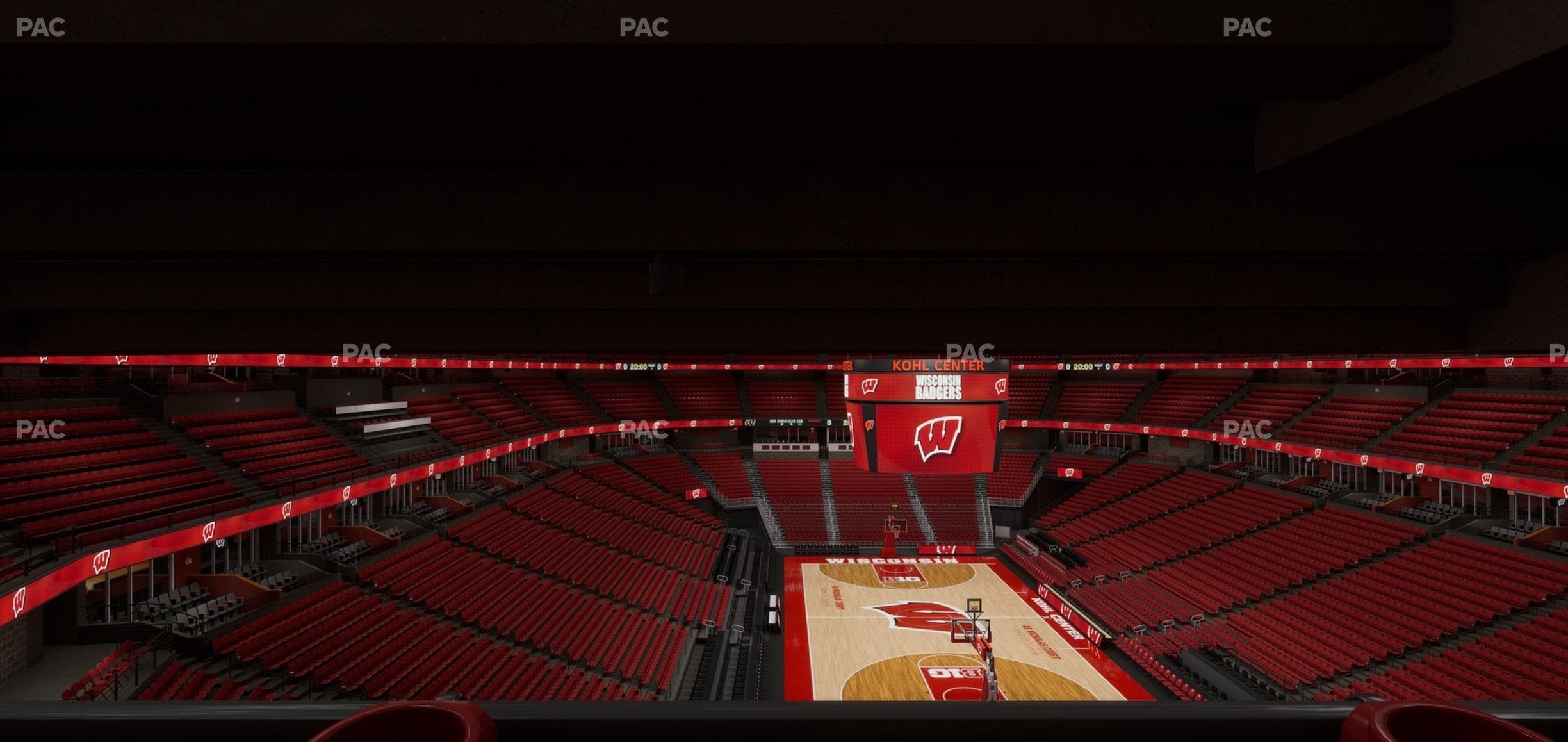 Kohl Center - Section 202 Wc Seat View
