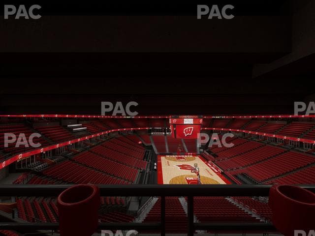 Kohl Center - Section 202 Wc Seat View