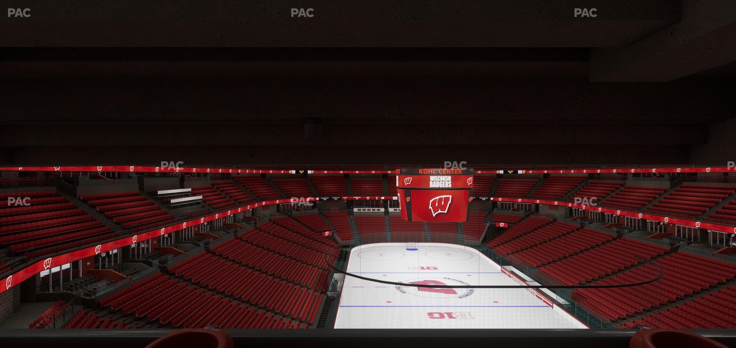 Kohl Center - Section 202 Wc Seat View