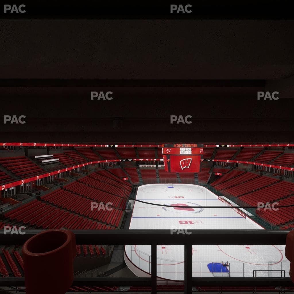 Kohl Center - Section 202 Wc Seat View