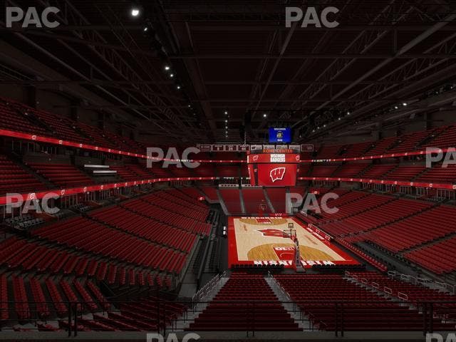 Kohl Center - Section 202 Seat View