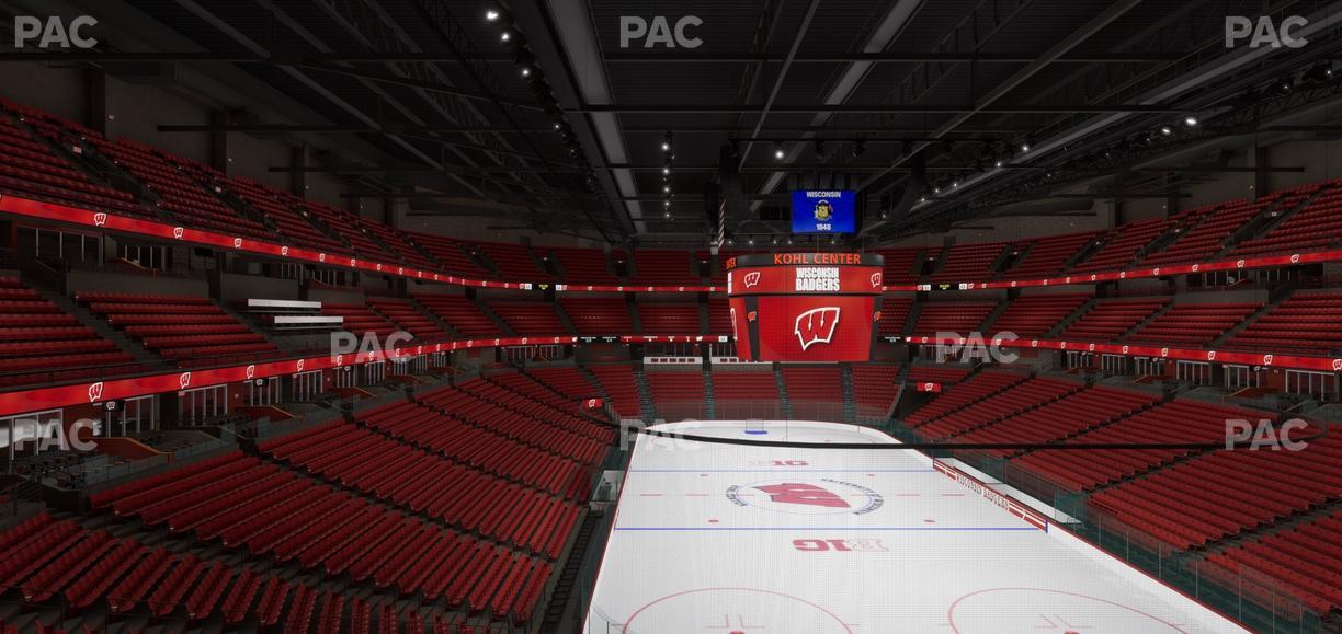 Kohl Center - Section 202 Seat View