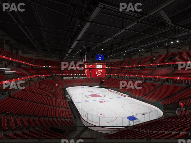 Kohl Center - Section 203 Seat View