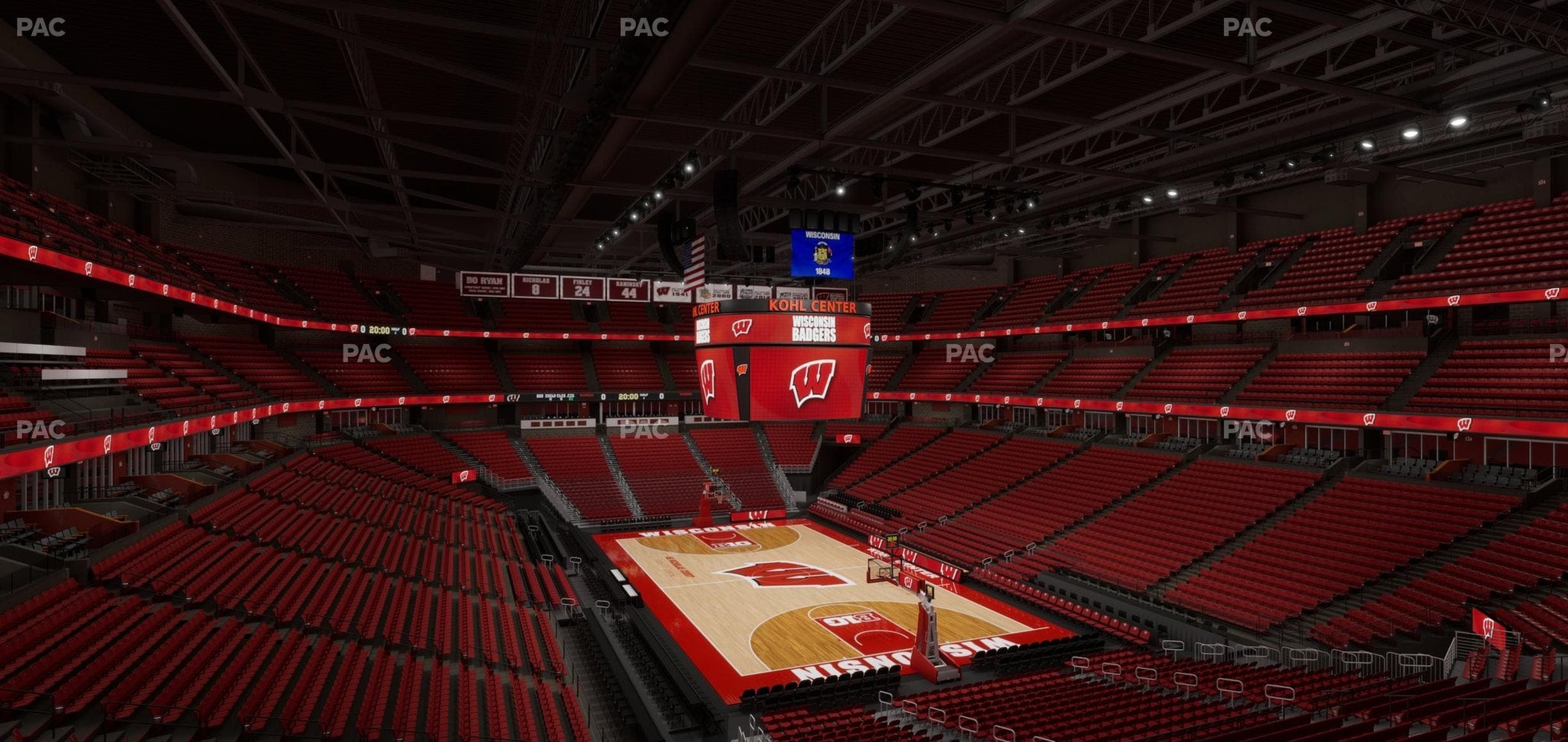 Kohl Center - Section 203 Seat View