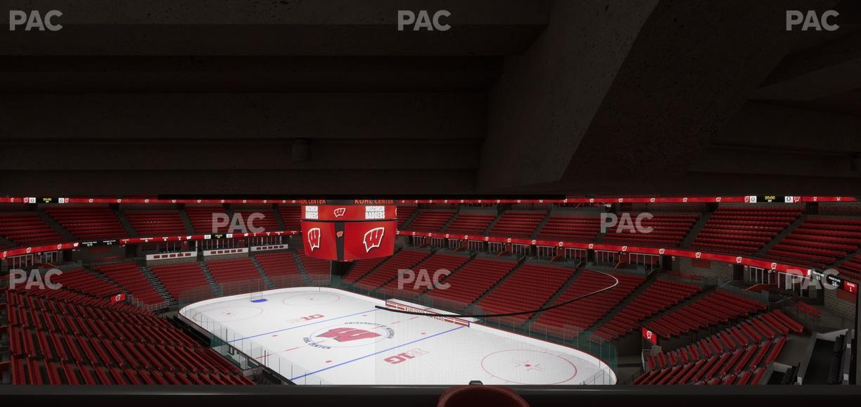 Kohl Center - Section 204 Wc Seat View