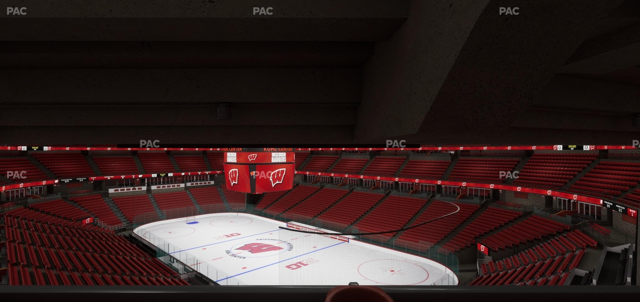 Kohl Center - Section 204 Wc Seat View