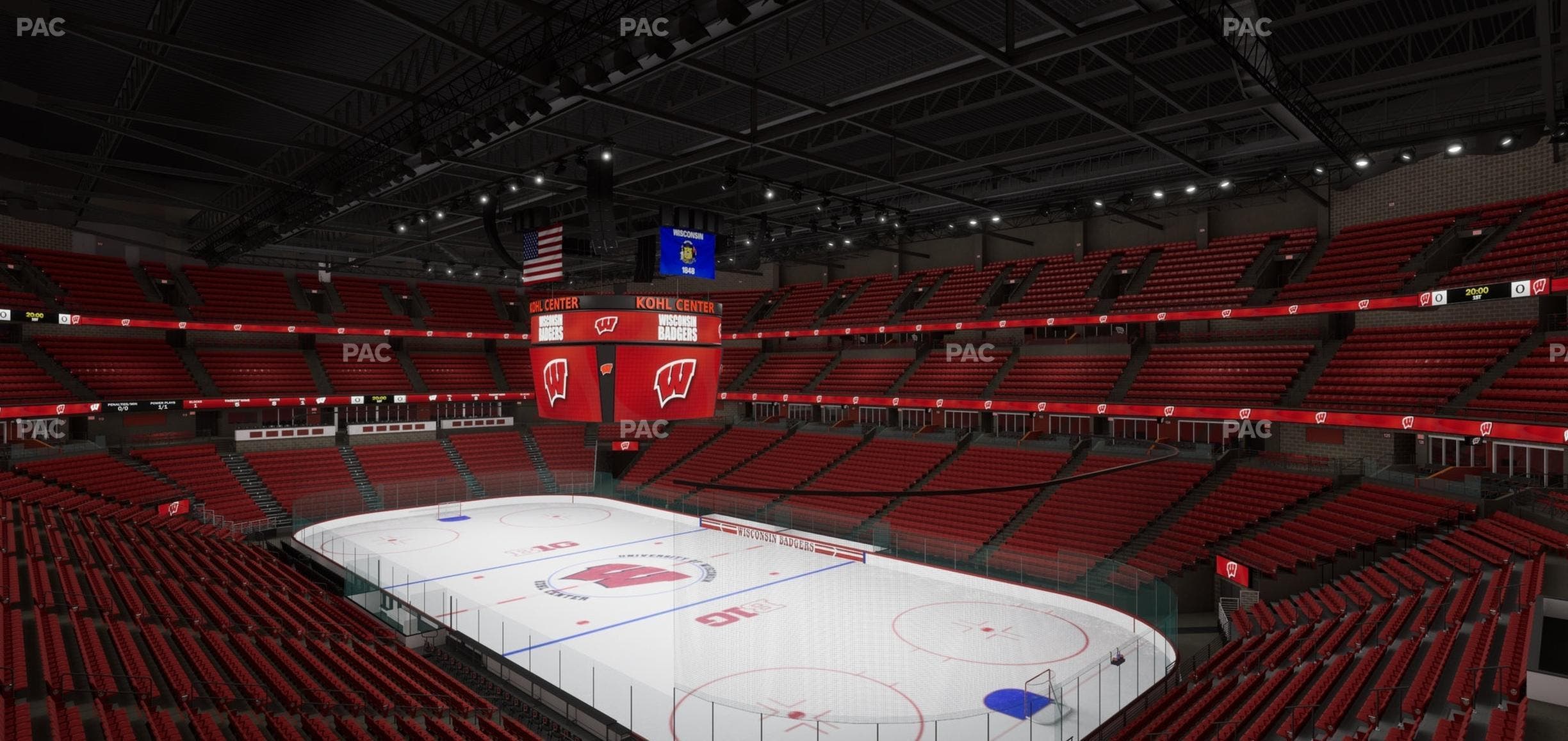 Kohl Center - Section 204 Seat View