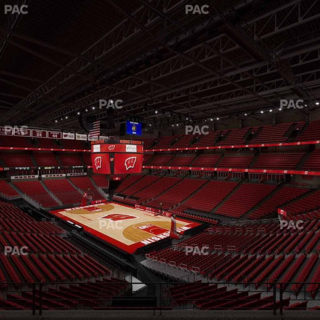 Kohl Center - Section 204 Seat View