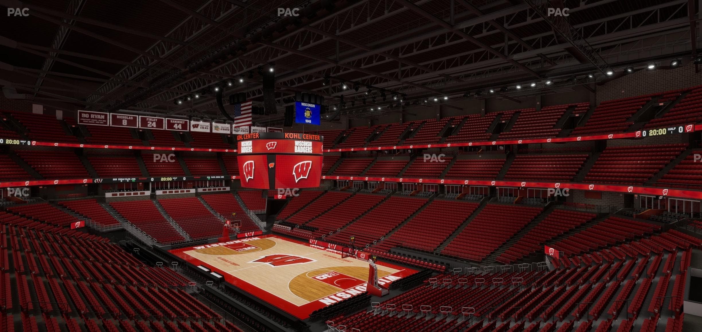 Kohl Center - Section 204 Seat View