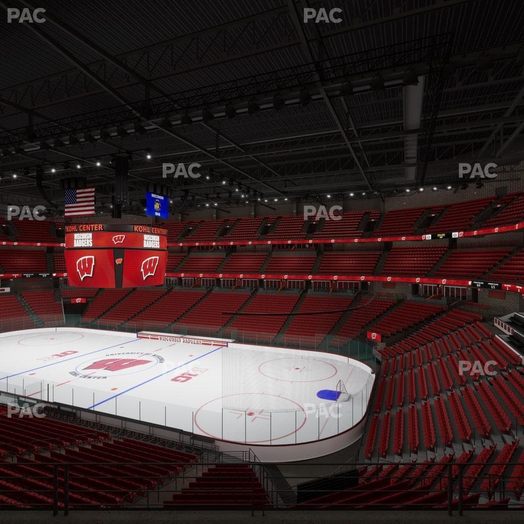 Kohl Center - Section 205 Seat View