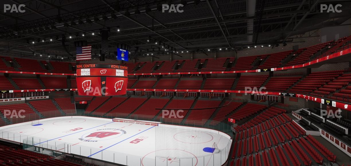 Kohl Center - Section 205 Seat View