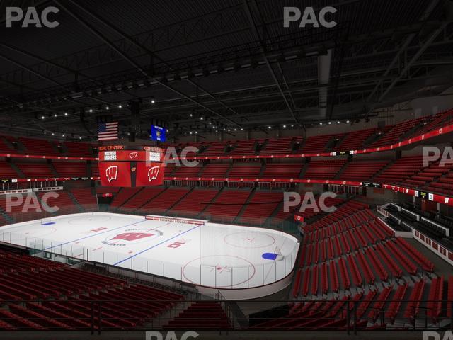 Kohl Center - Section 205 Seat View
