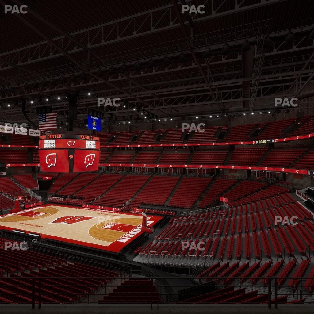 Kohl Center - Section 205 Seat View