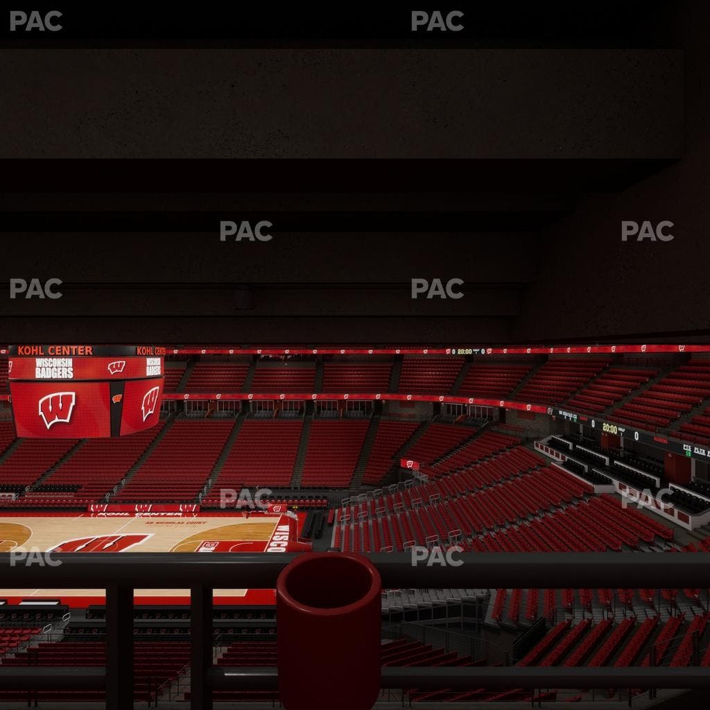 Kohl Center - Section 206 Wc Seat View