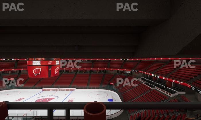 Kohl Center - Section 206 Wc Seat View