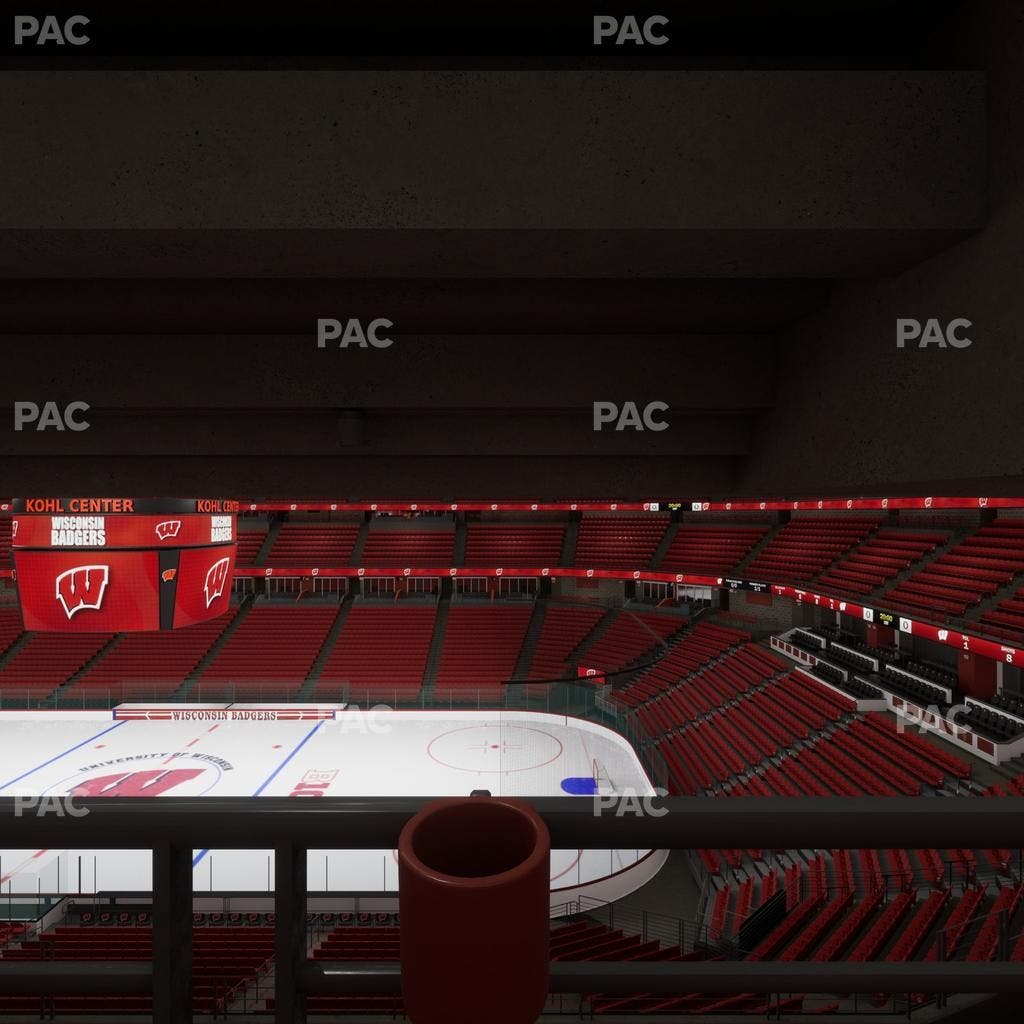 Kohl Center - Section 206 Wc Seat View