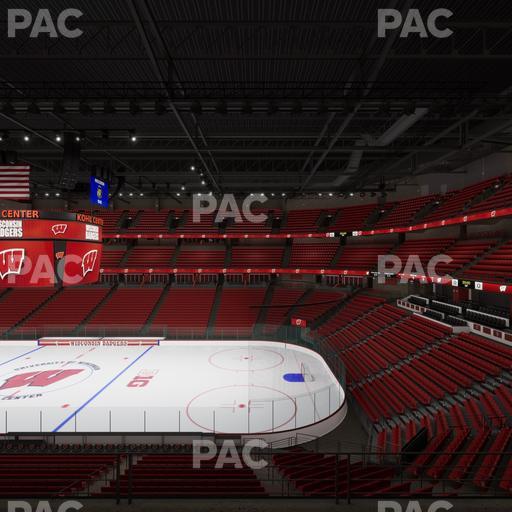 Kohl Center - Section 206 Seat View