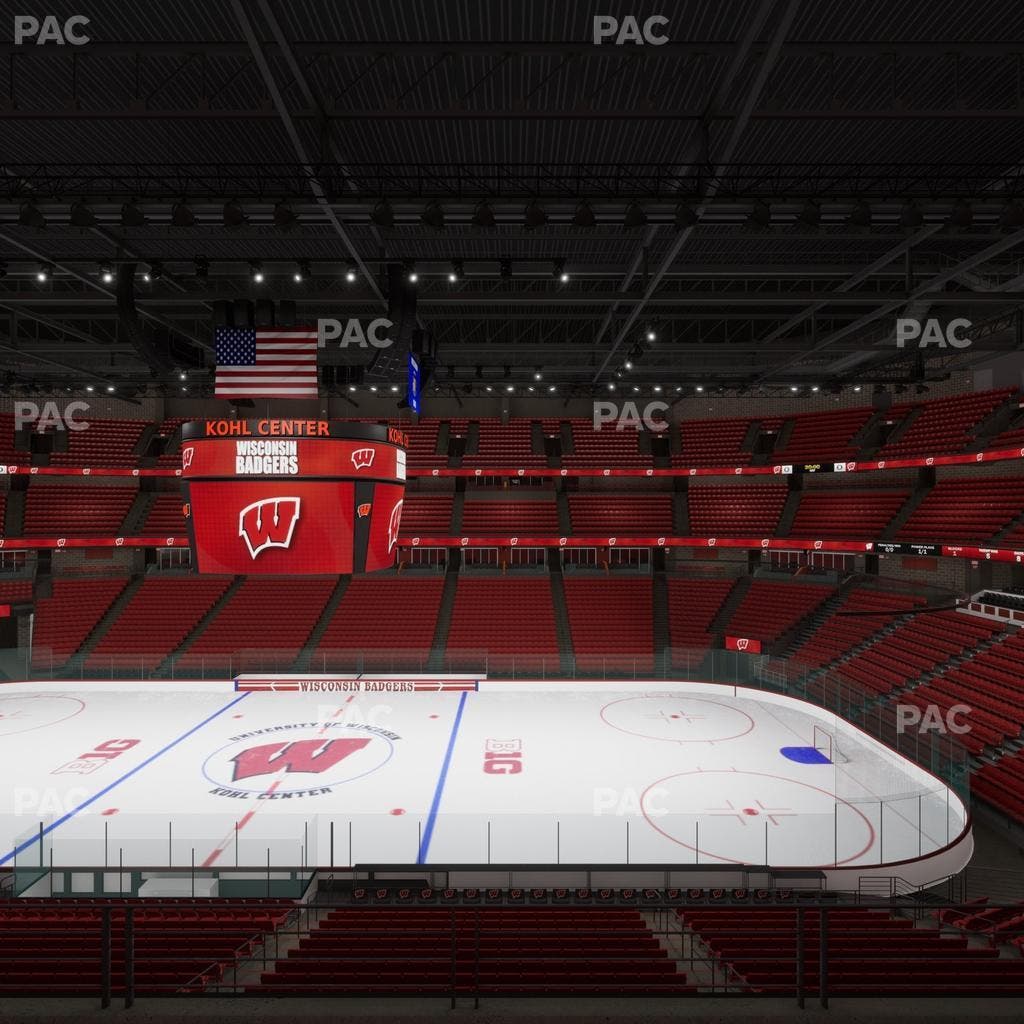 Kohl Center - Section 207 Seat View