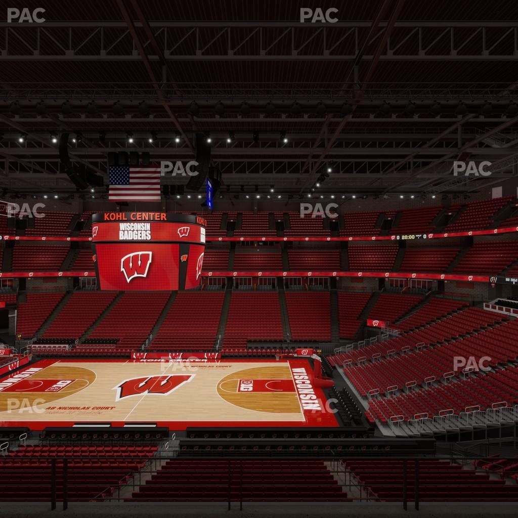 Kohl Center - Section 207 Seat View